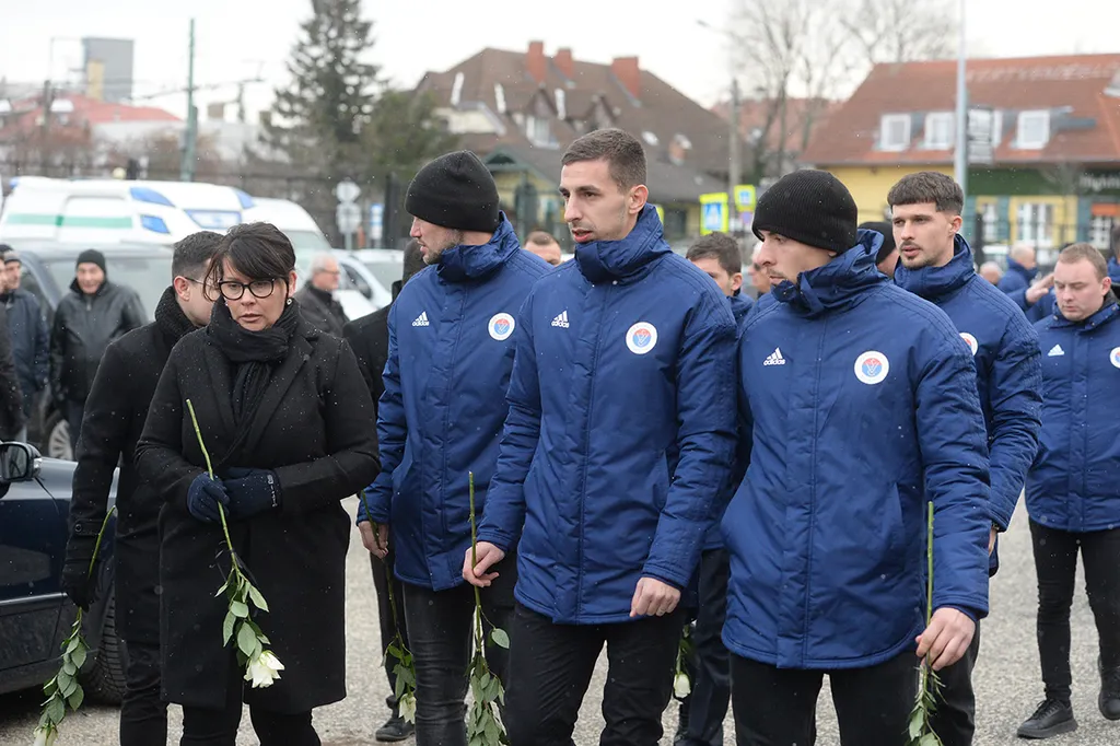 Mészöly Kálmán temetése