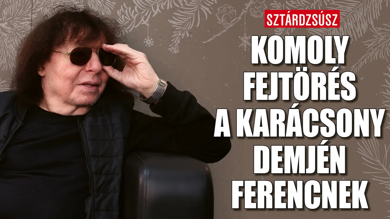Ezzel lepi meg feleségét karácsonykor Demjén Ferenc