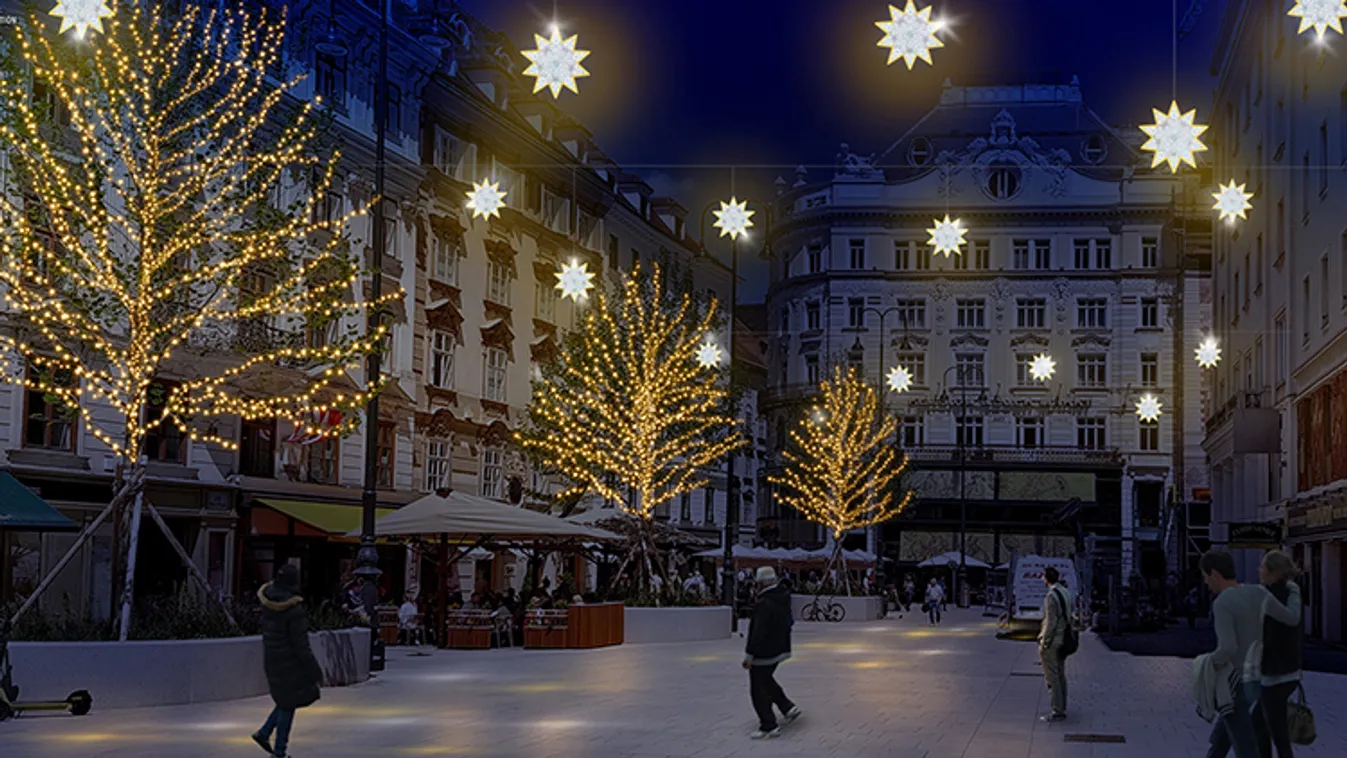 Sok európai városban spórolnak a karácsonyi fényeken