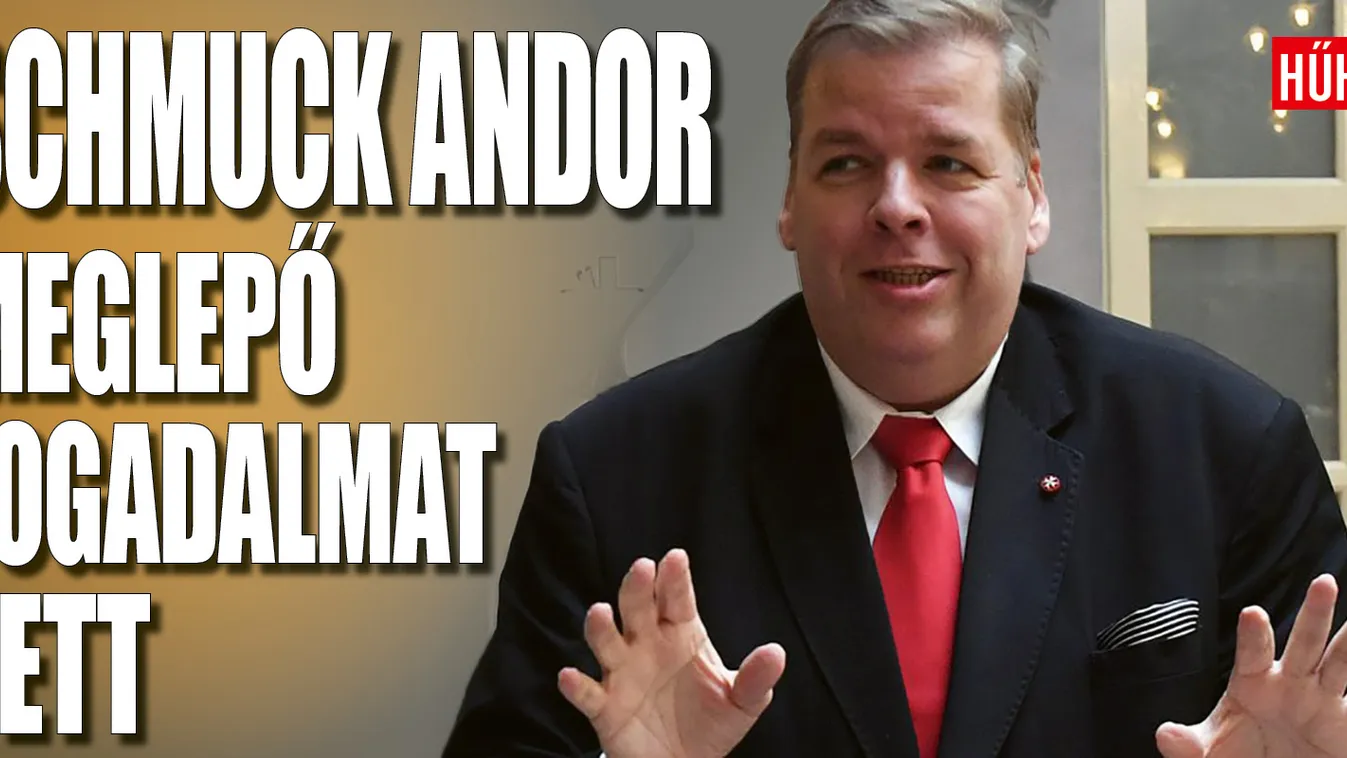 Mi történt Schmuck Andor arcával?!