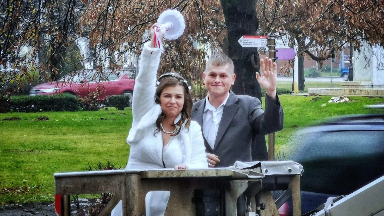Váratlan dolog tűnt fel a magyar pár esküvőjén