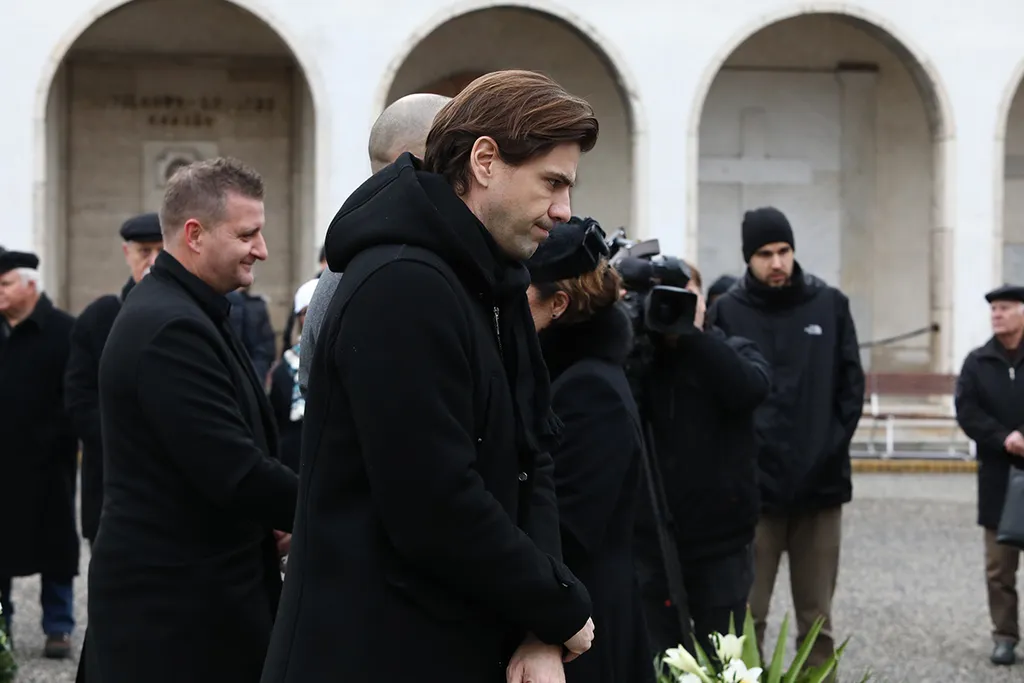 Csapó Gábor temetése