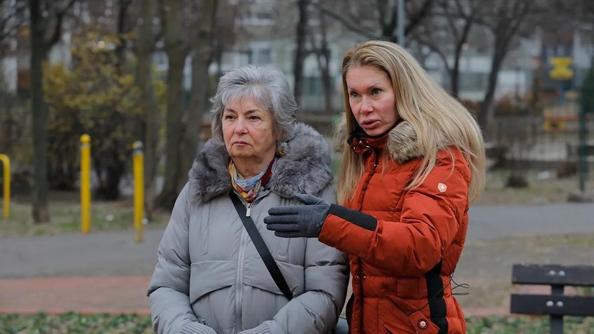 Harangozóné Sarolta és lánya, Harangozó Réka