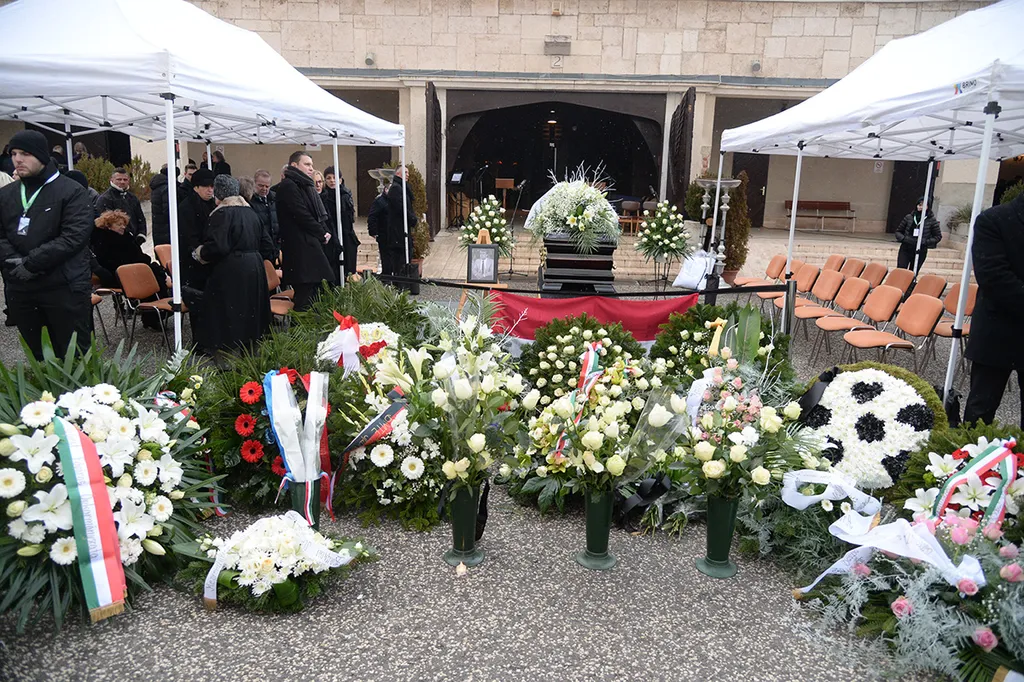 Mészöly Kálmán temetése