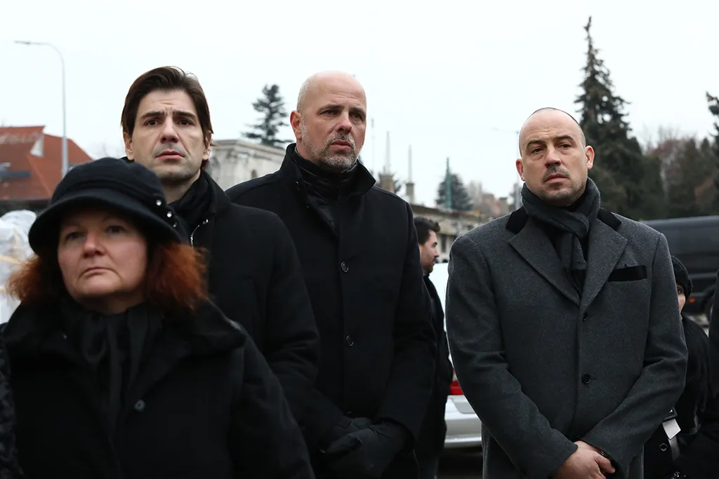 Csapó Gábor temetése