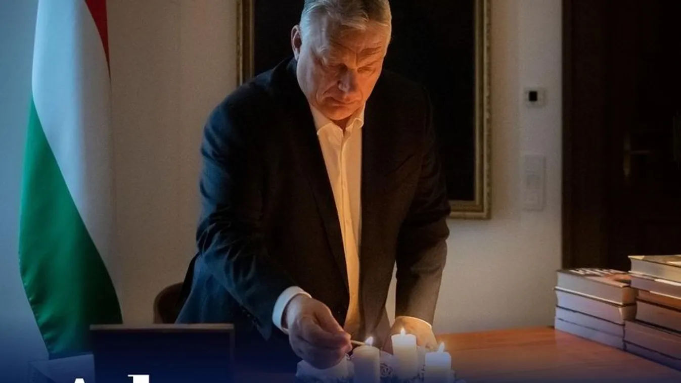 Orbán Viktor: Áldott adventet kívánok!
