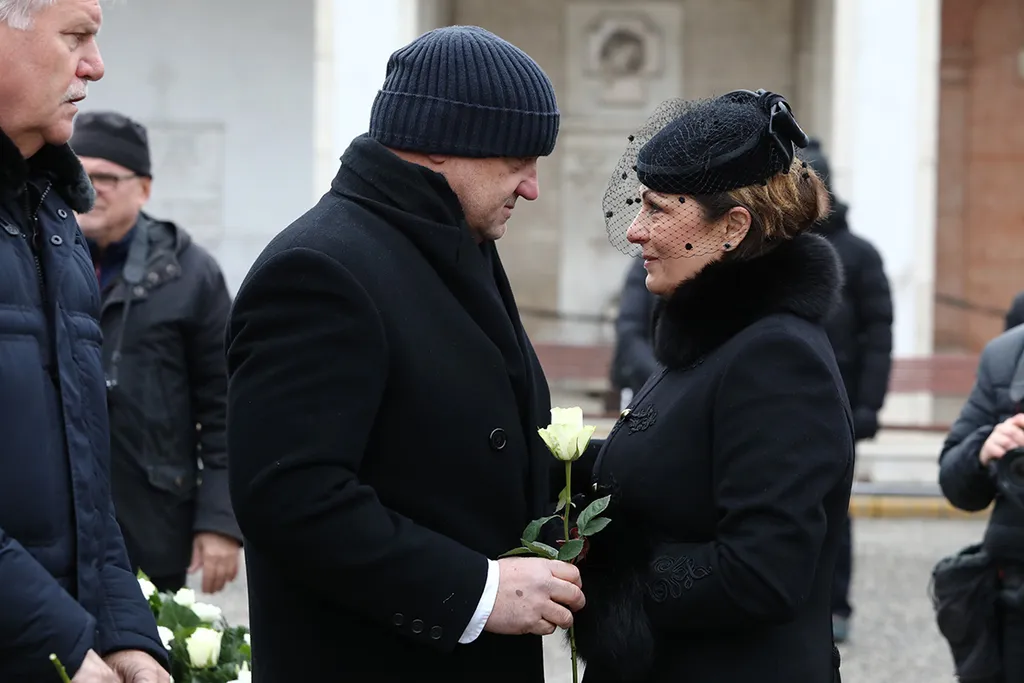 Csapó Gábor temetése