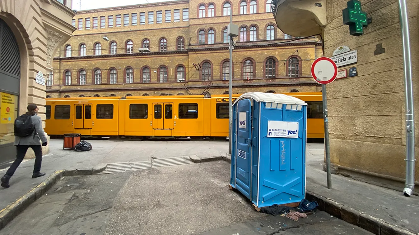 Elöntötte a mocsok a Népszínház utcát - Videó