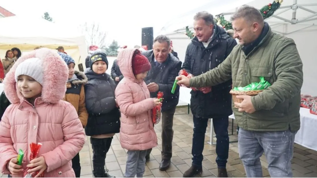 Korai Mikulásként érkezett meg Győrbe Gáspár Zsolti