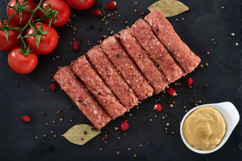 Grilled,Romanian,Meat,Rolls,Called,Mititei.raw,Traditional,Romanian,Mititei