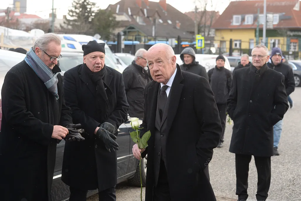 Mészöly Kálmán temetése