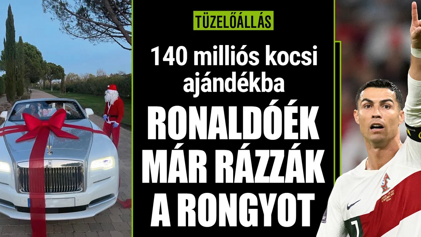 Jön Ronaldo nagy napja, kenterbe veri Messit