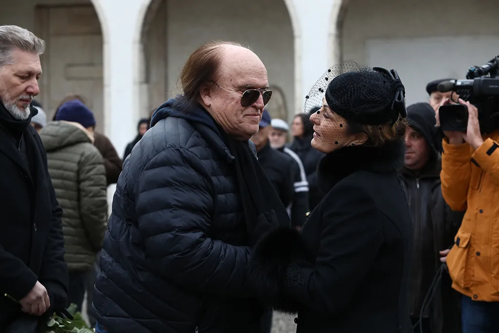 Csapó Gábor temetése