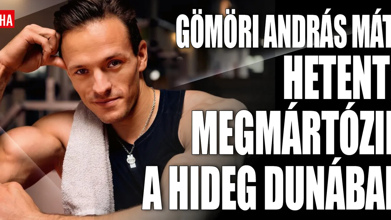 Rendszeres fürdik a Dunában a világbajnok magyar színész