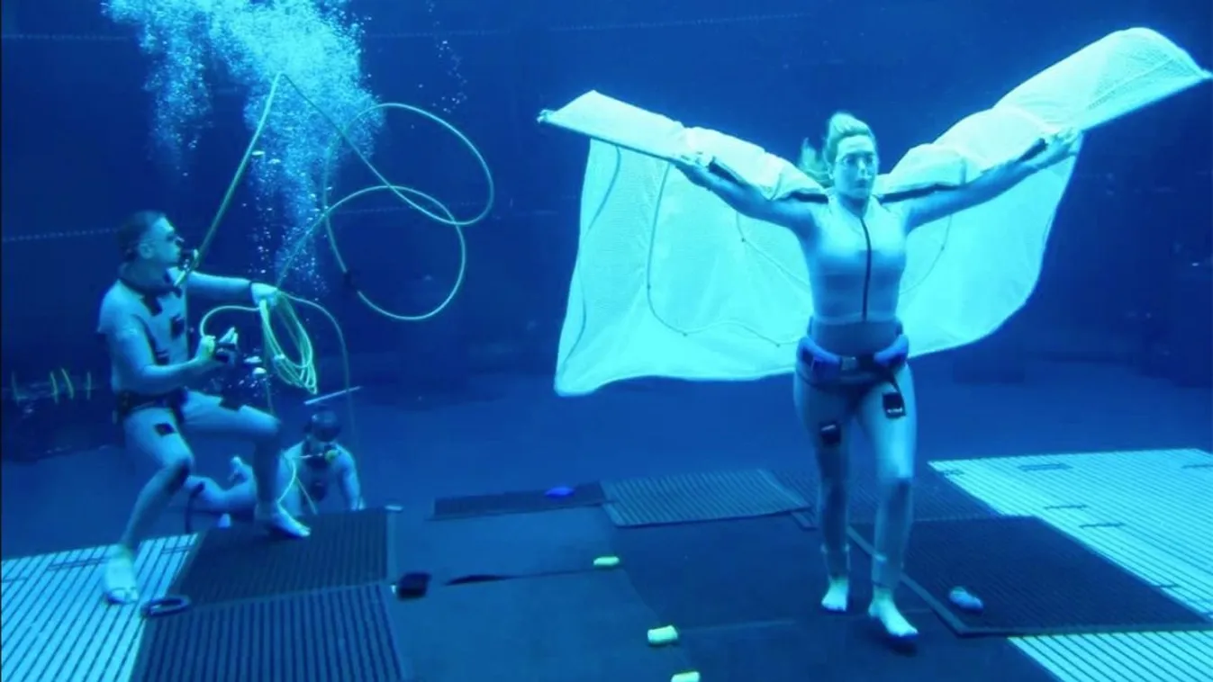 Exkluzív kulisszatitkok: gigantikus medencében vették fel az Avatar 2. jeleneteit