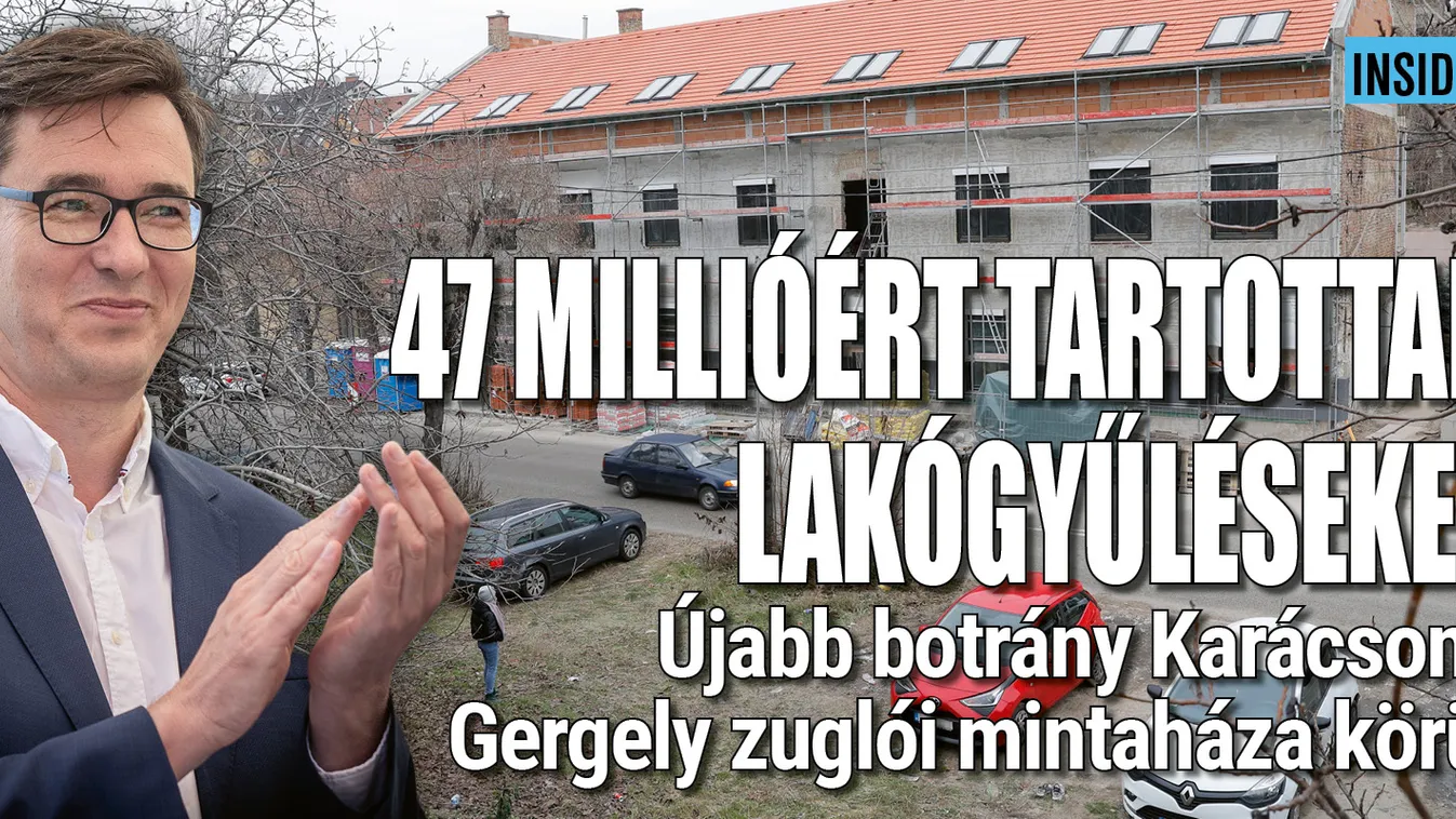 47 milliós lakógyűlések Karácsony zuglói „mintaháza" kapcsán