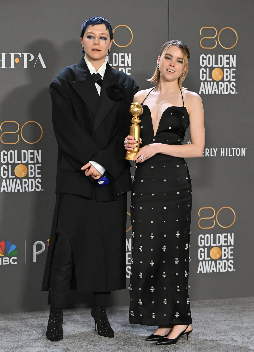 80th Annual Golden Globe awards - PRESS ROOM