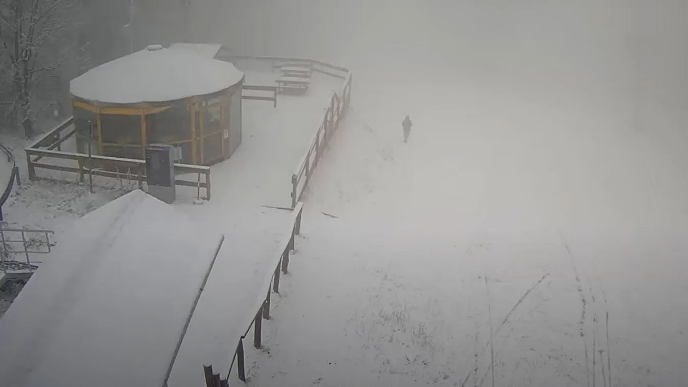 Megérkezett a havazás az országba