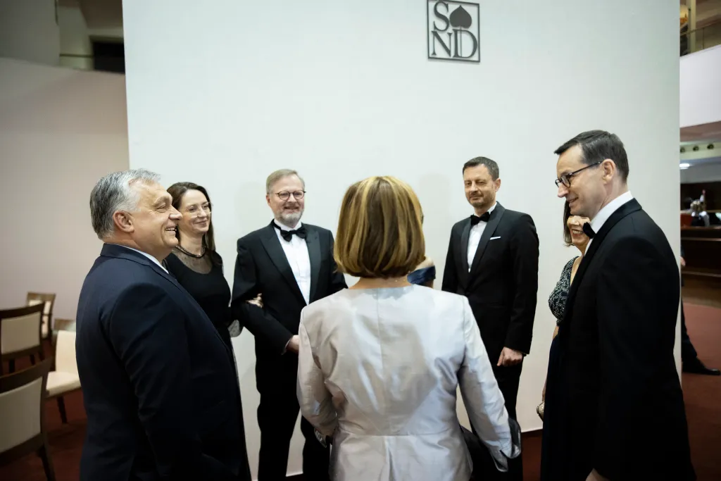 HEGER, Eduard; ORBÁN Viktor; MORAWIECKI, Mateusz; FIALA, Petr