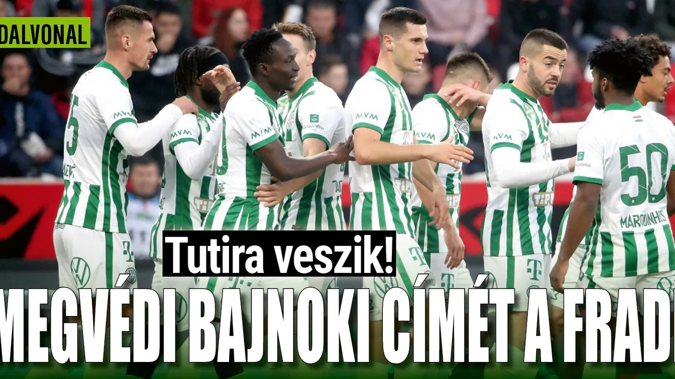 Aligha bukja el a bajnoki címet a Fradi