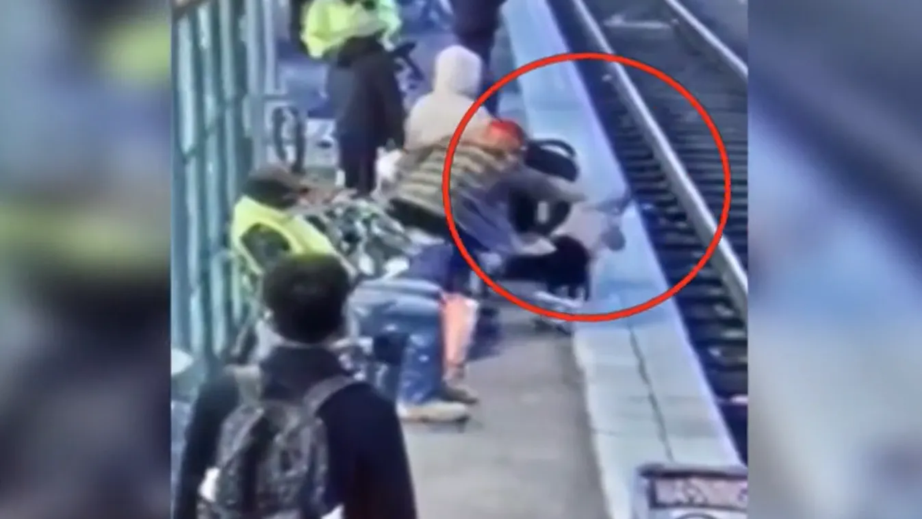 Szándékosan lökték a metró elé a 3 éves kislányt