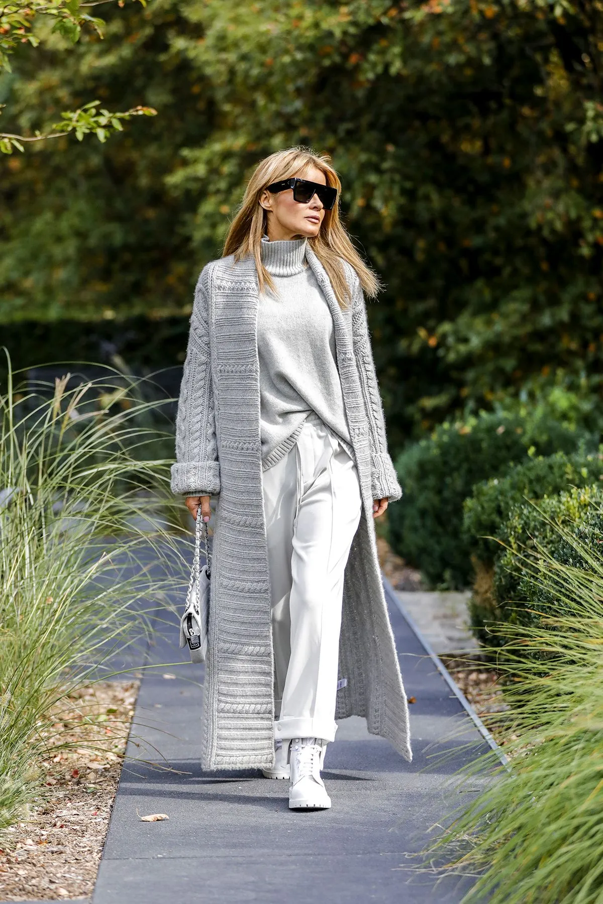 Gitta Banko Street Style Shooting In Spa