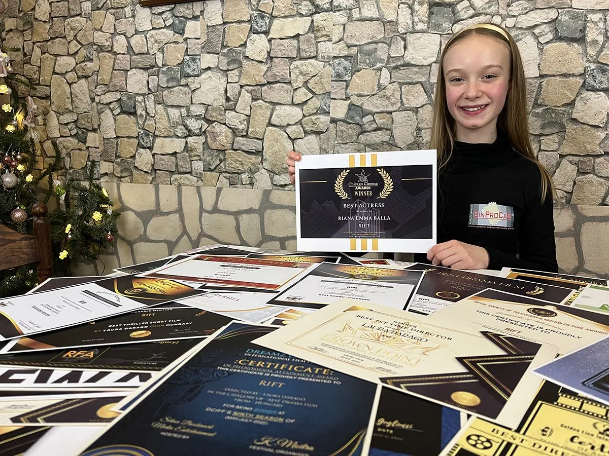 Balla Riana Emma több mint 20 díjat nyert már.