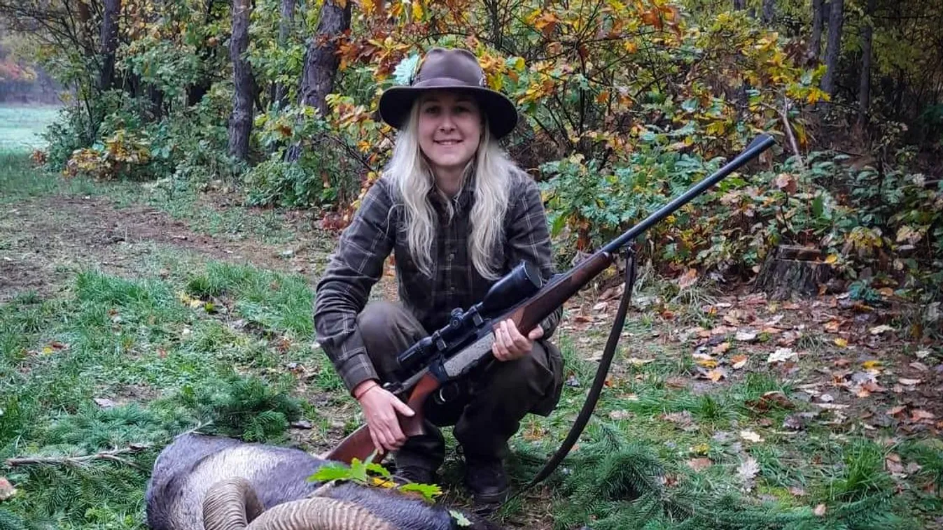 Tízezrek imádják a magyar vadászlányt TikTokon