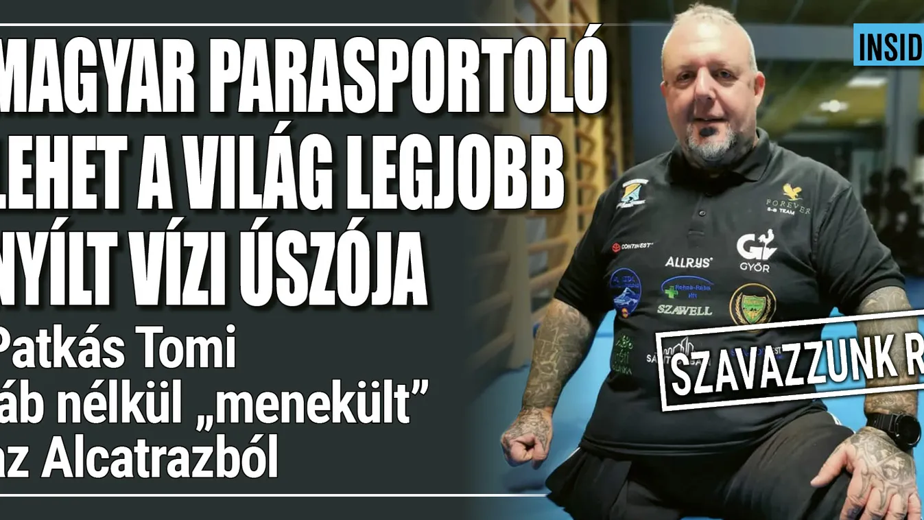 Láb nélkül úszott partra az Alcatrazból a magyar sportoló