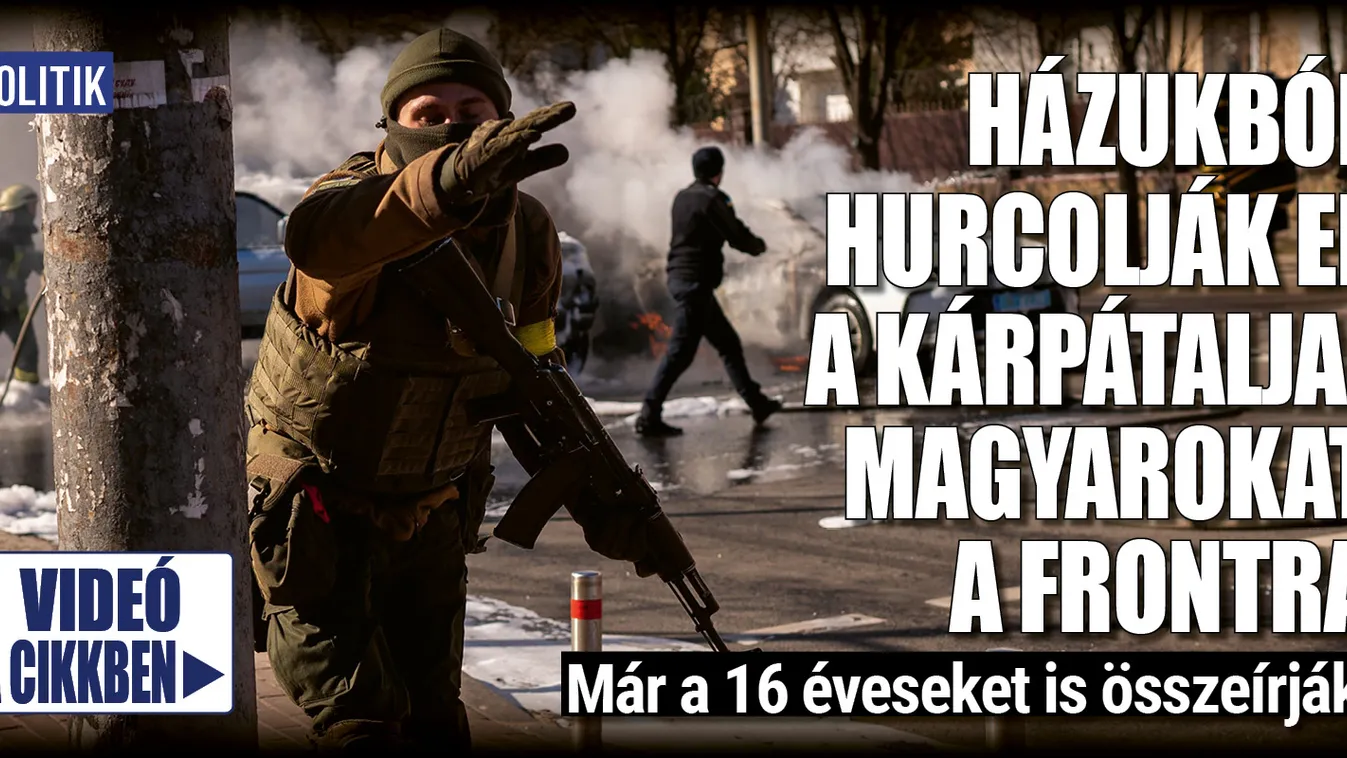 Házukból hurcolják el az embereket a háborúba – Videó