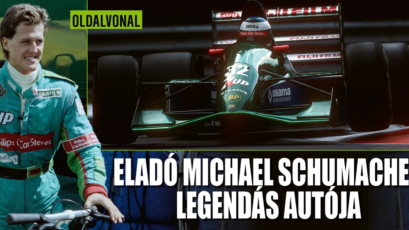 Elájult tőle Michael Schumacher fia, eladó a legenda autója