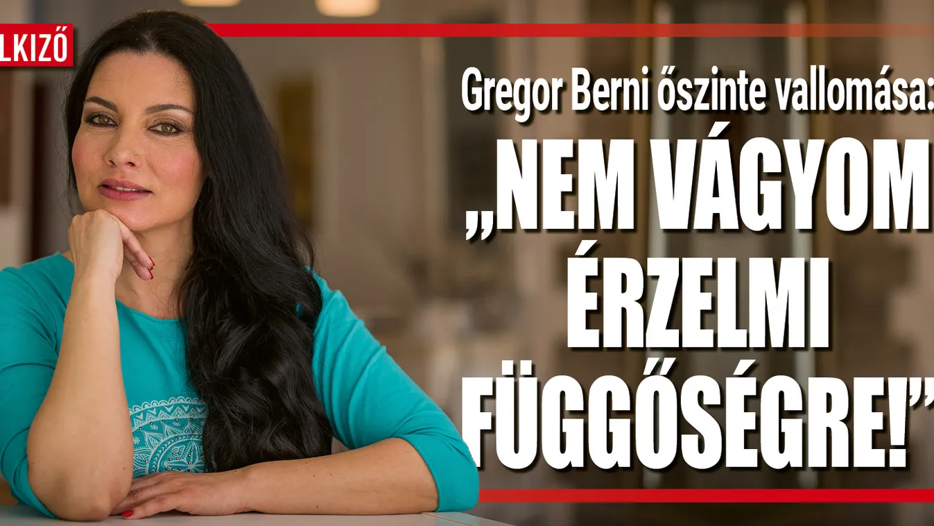 Őszintén vallott a magánéletéről Gregor Bernadett