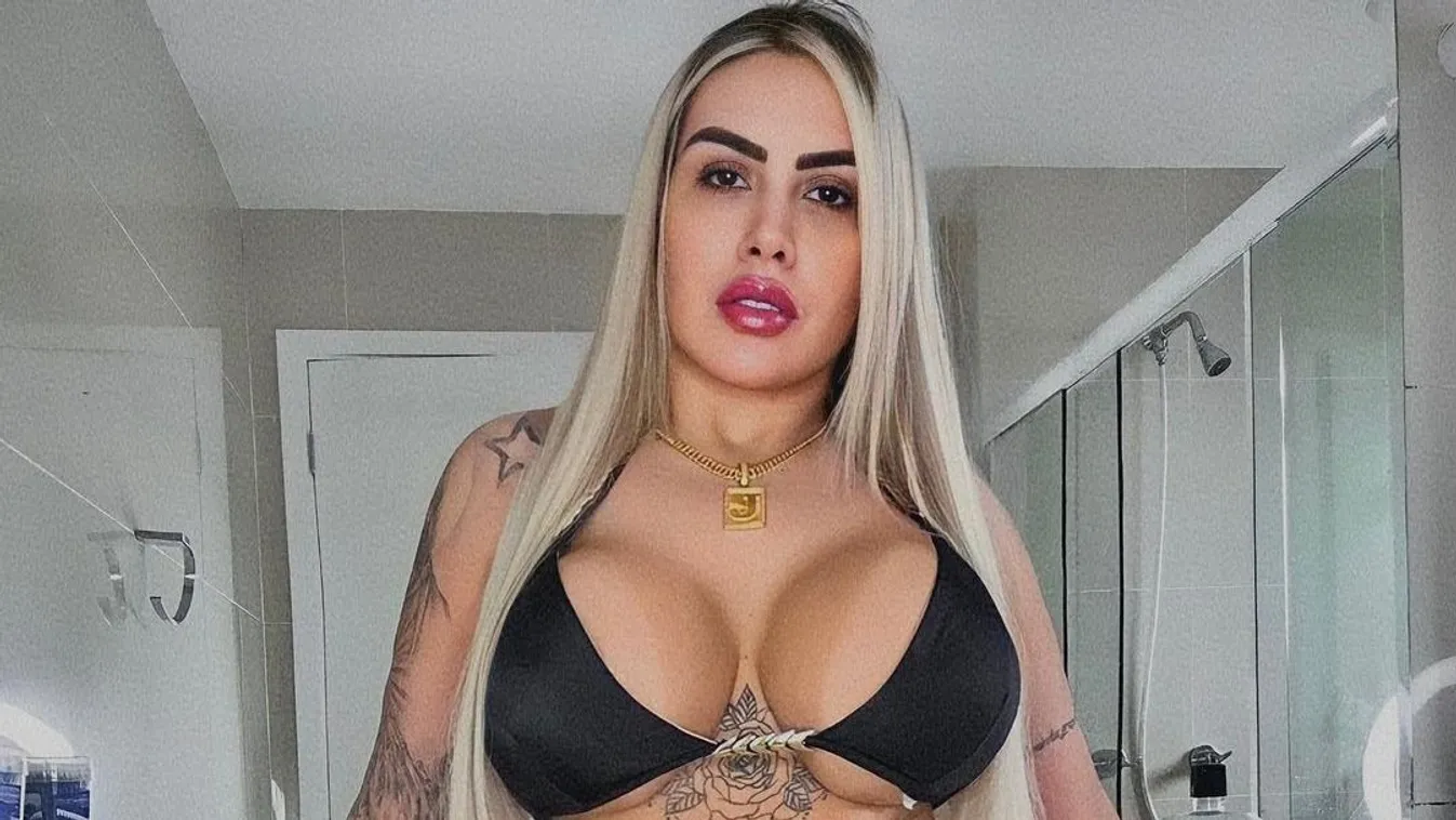 Edzés közben esnek ki mellei a bombázó kebelcsodának