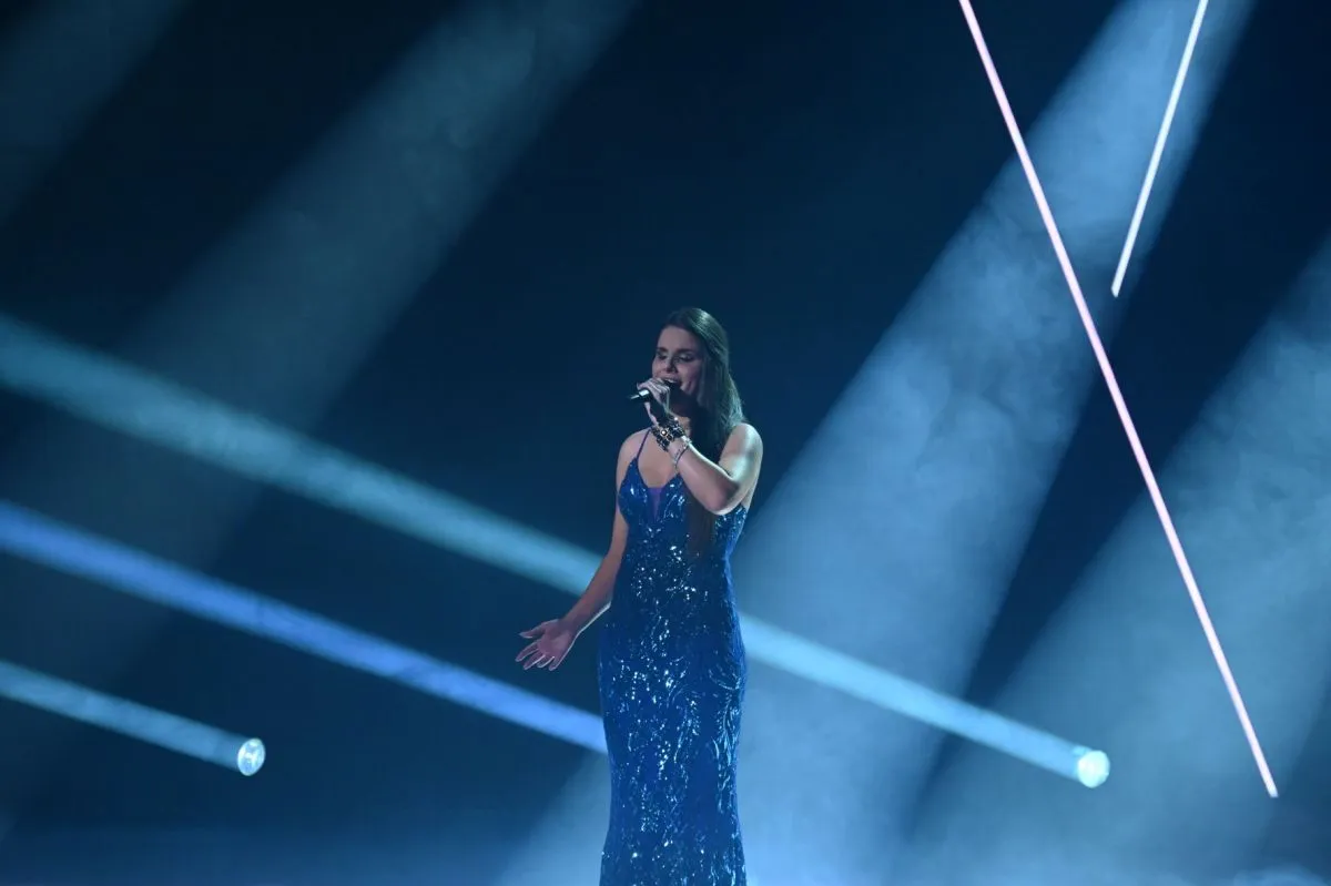 Agárdi Szilvi a Csináljuk a fesztivált! színpadán