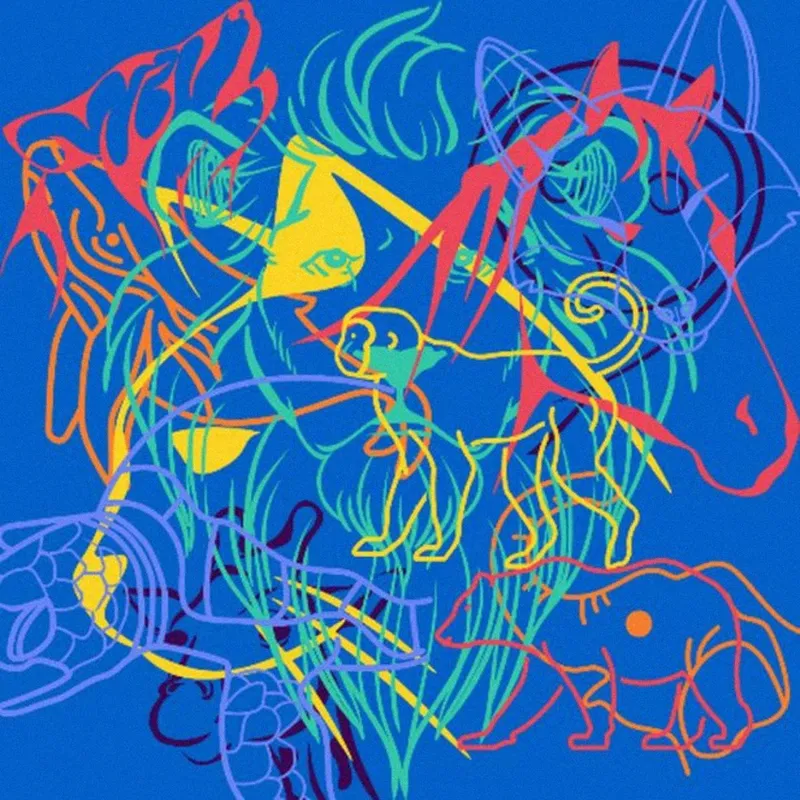 személyiségteszt, állatok, grafika: Jackpotjoy