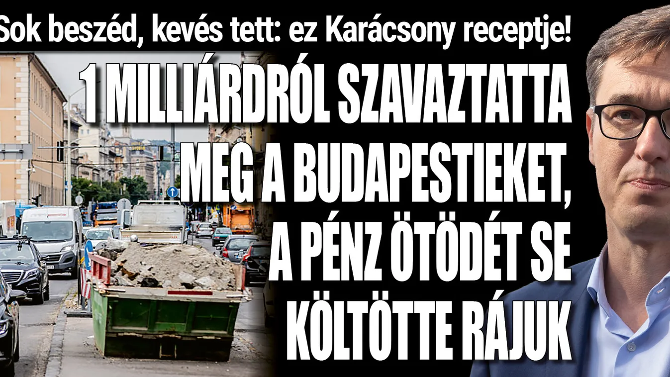 Karácsony 1 milliárdot ígért, az ötödét se adta