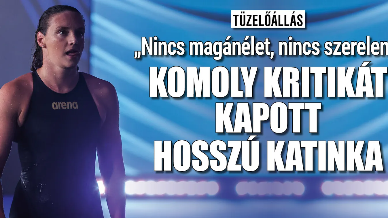 Kíméletlen kritikát kapott Hosszú Katinka