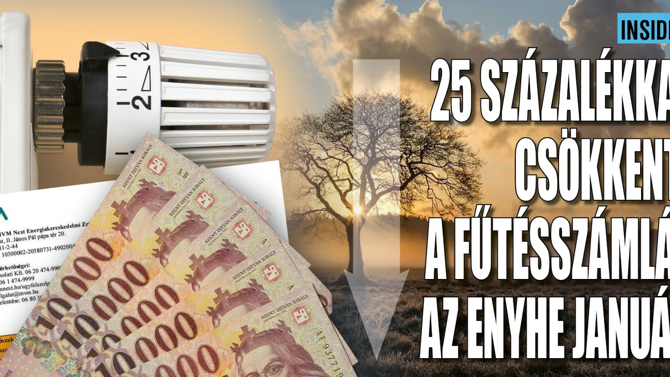 A meleg idő miatt sokat spórolhatnak a családok a fűtésen