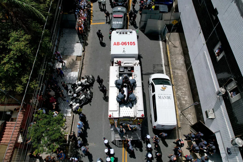 Football Legend Pele Funeral