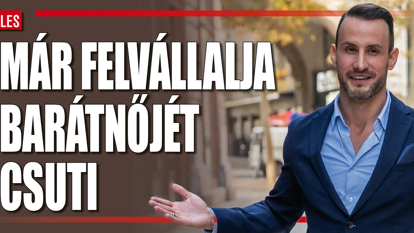 Lebukott: Gyönyörű nő Csuti új barátnője – Fotó