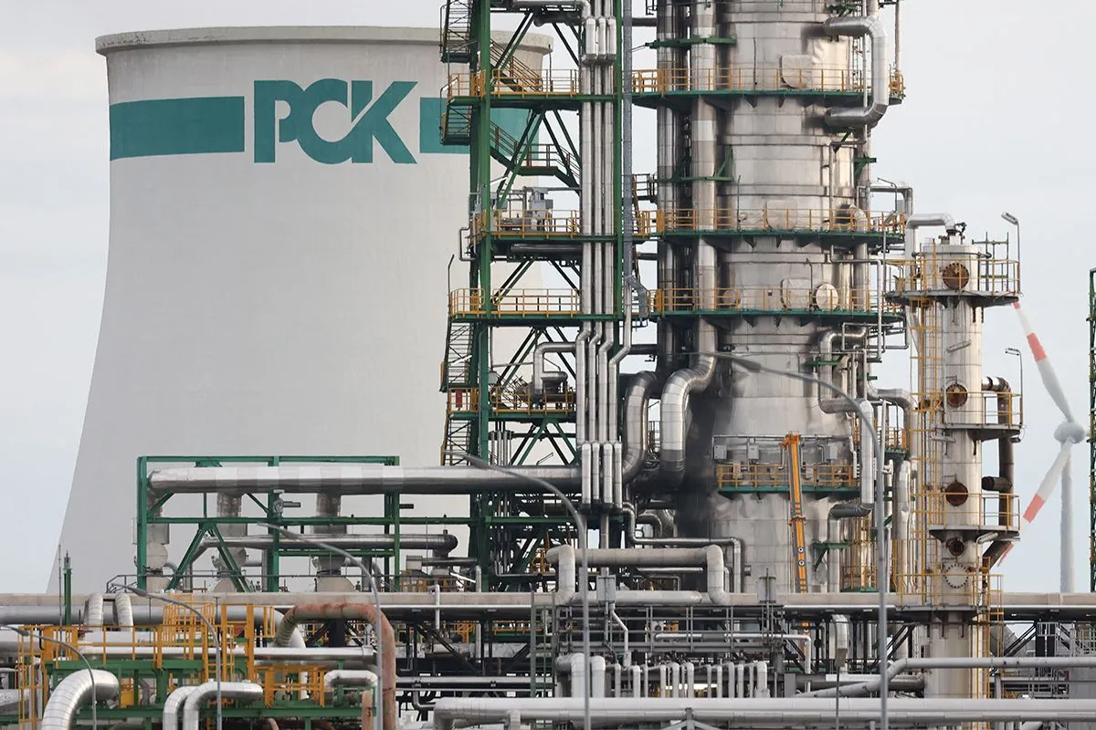 Oil from Rostock for the PCK refinery in Schwedt