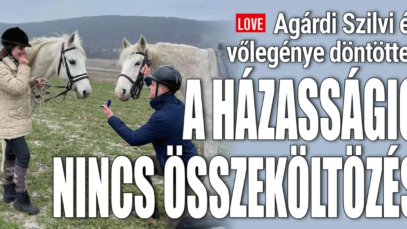 A házasságig nem költözik össze vőlegényével Agárdi Szilvi