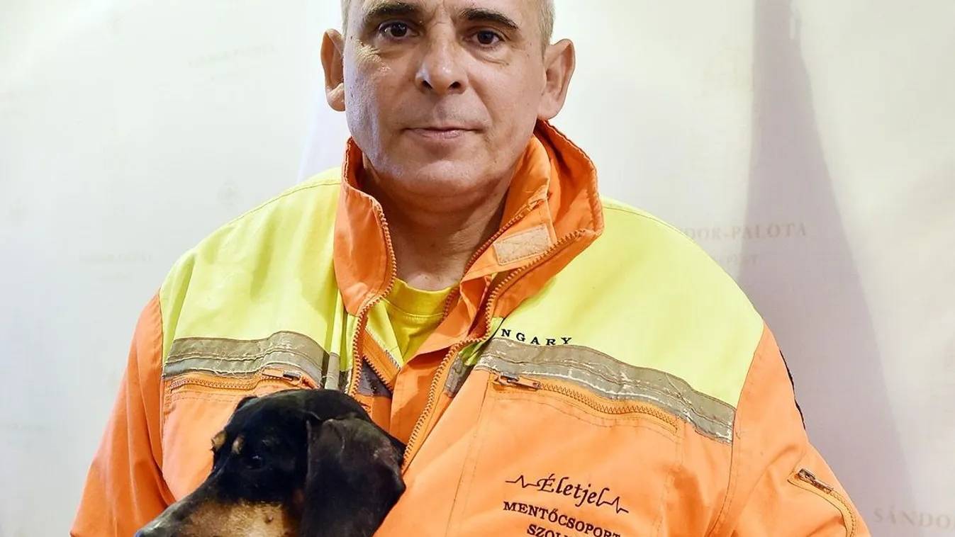 Nemcsak a legkisebb, a legöregebb mentőkutya is Smile volt