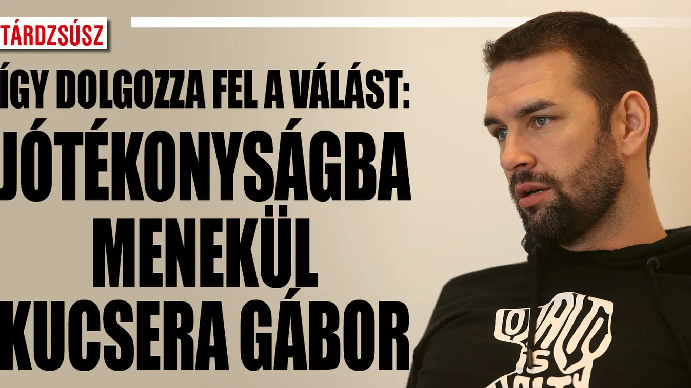 Kiút a magánéleti válságból: Ebbe menekül Kucsera Gábor