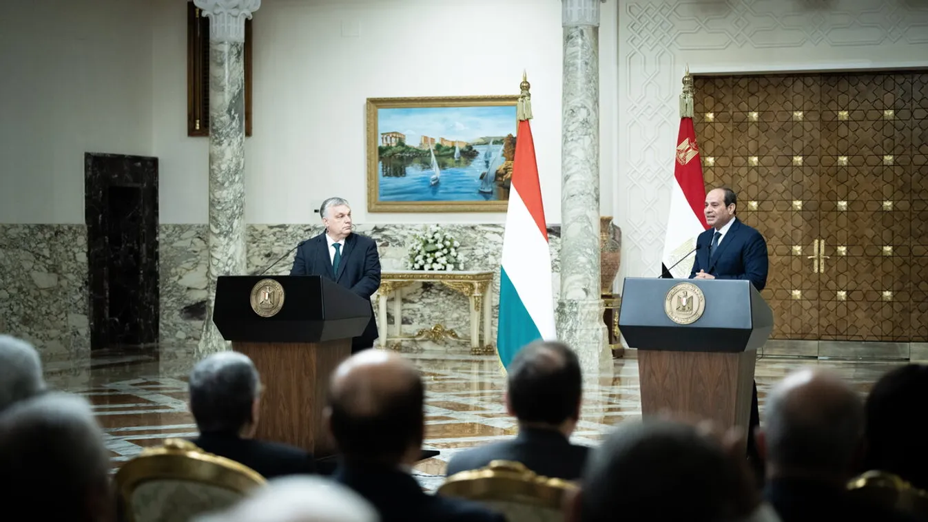 Orbán: Felértékelődik Magyarország és Egyiptom kapcsolata