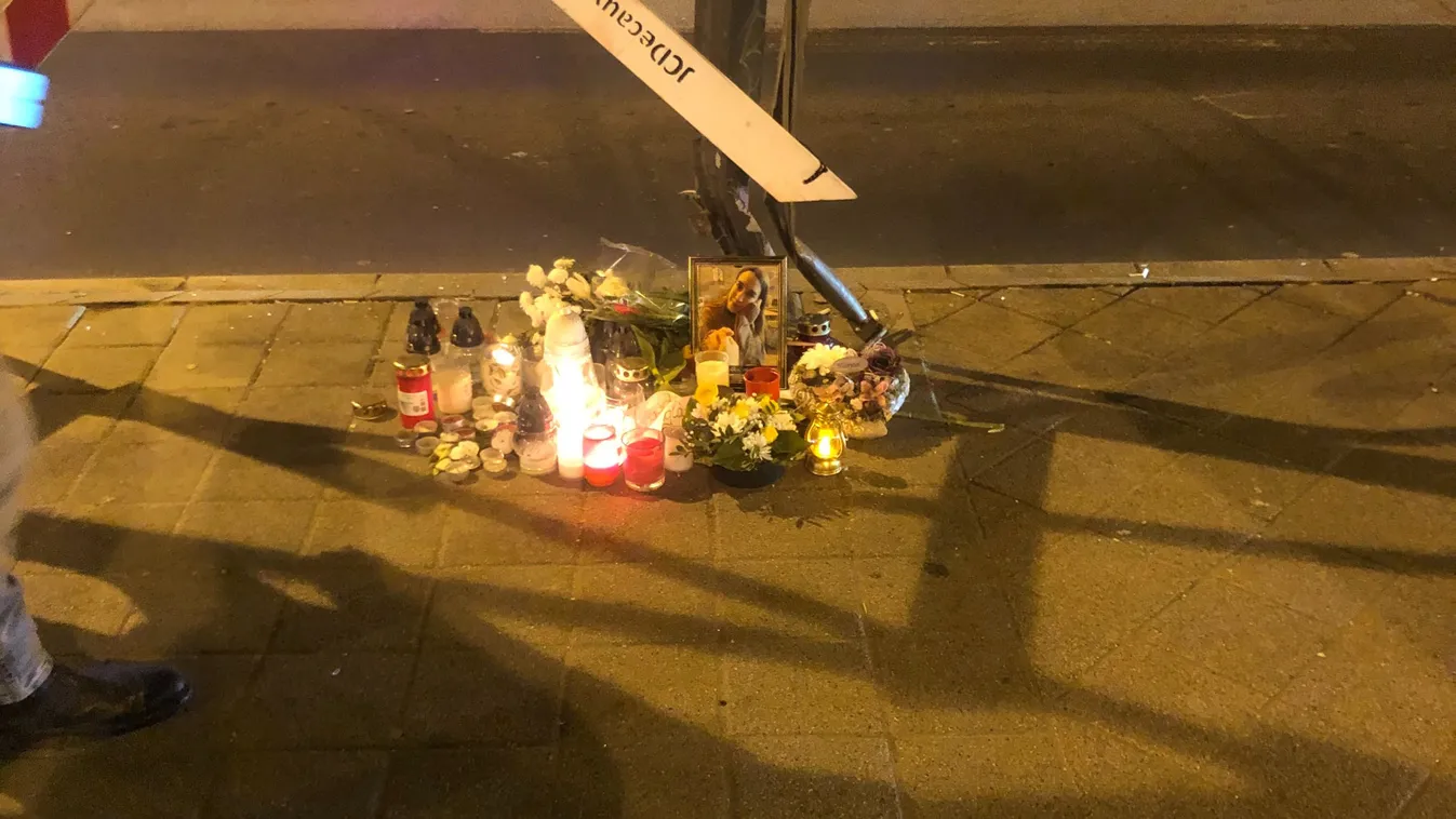 Sorra gyújtják a gyertyákat a körúti tragédia helyszínén
