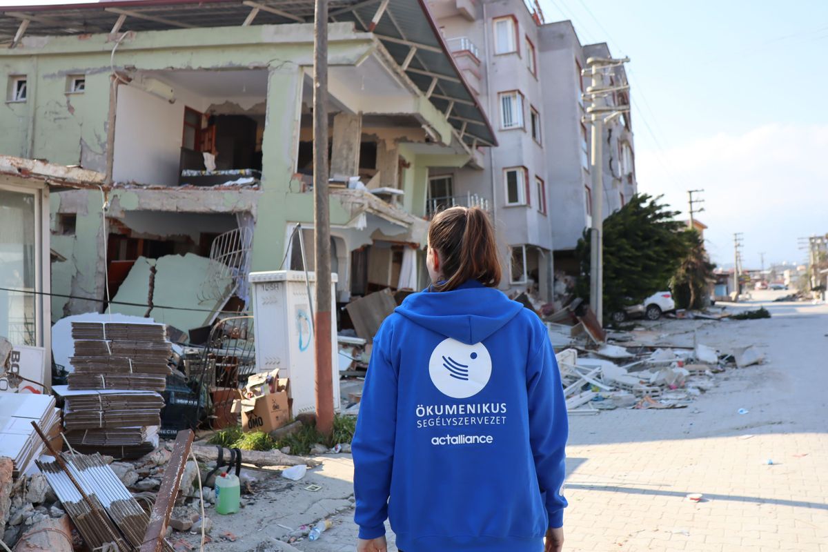 Ökumenikus Segélyszervezet Törökország földrengés
