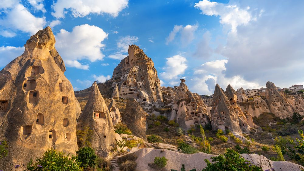 Cave,House,In,Uchisar,Village,,Cappadocia,,Turkey.