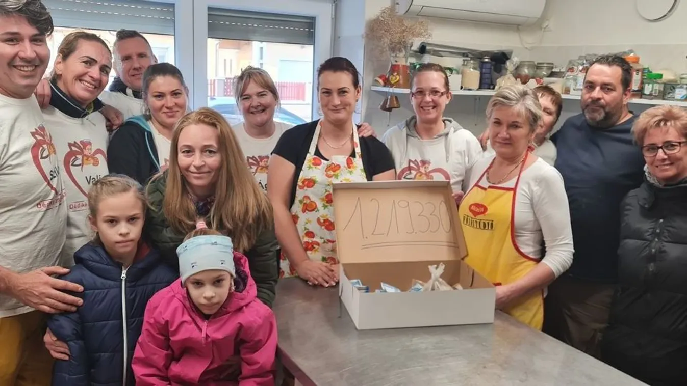 Háromezer-nyolcszáz fánkkal segítették a beteg kislányt