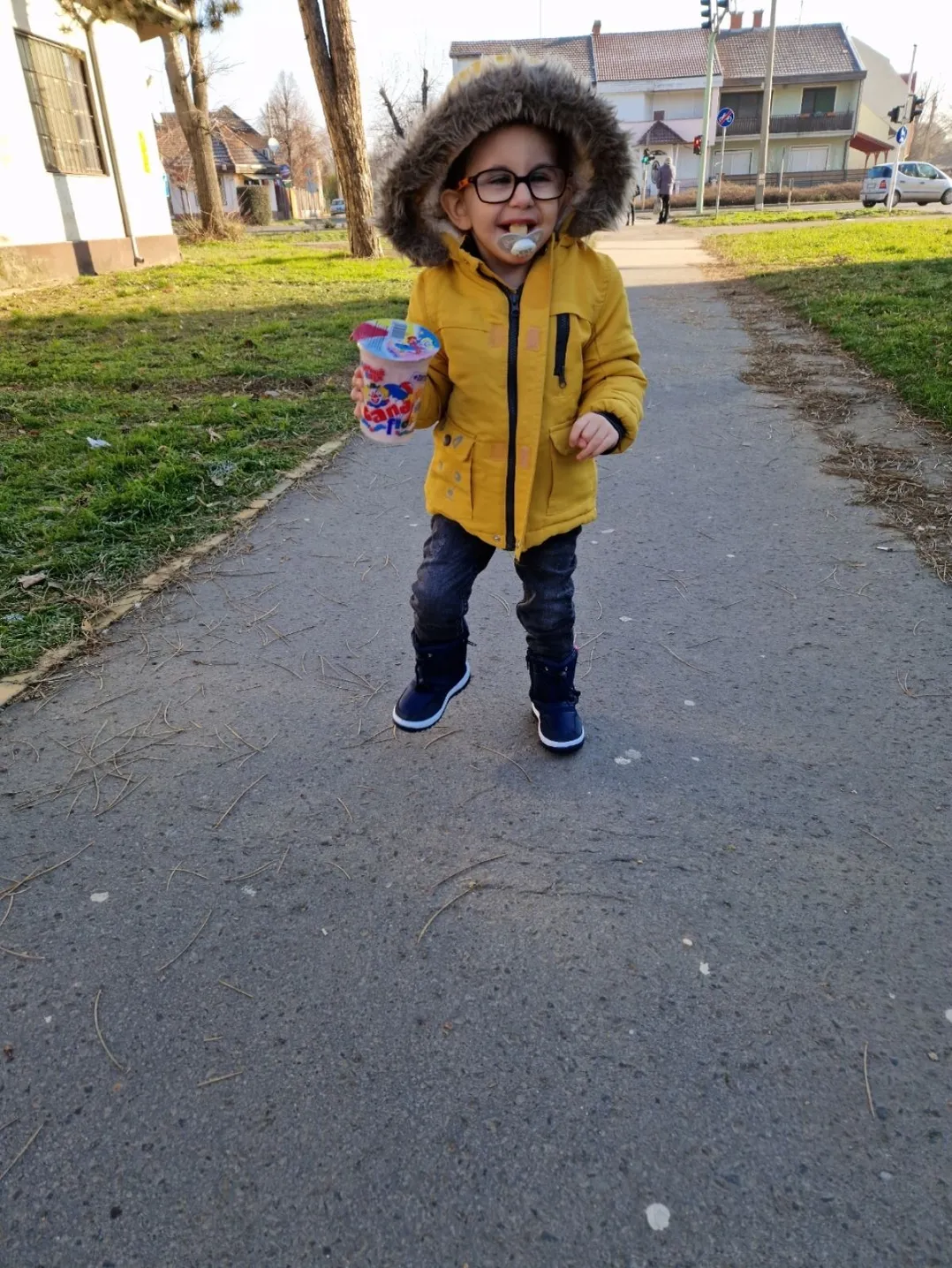 Kovács Benett Zoltán valamivel a műtét után